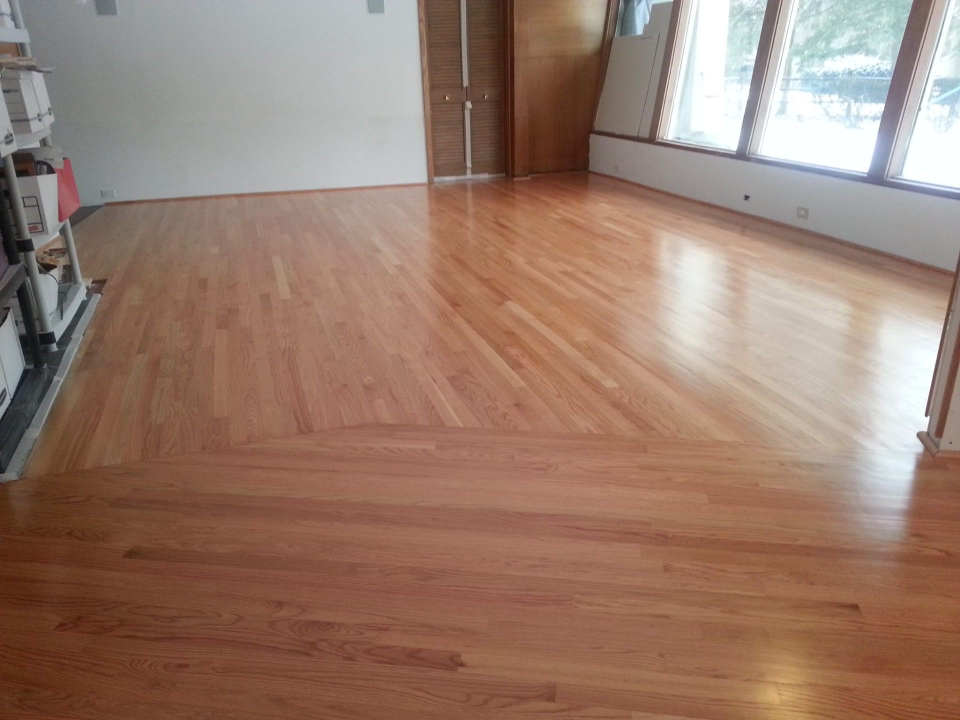 Hardwood floor installation in Barrington IL
